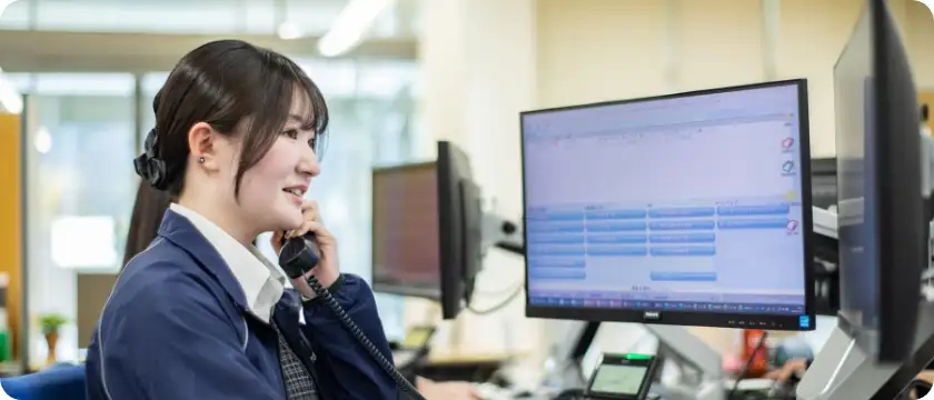 受注の仕事の様子