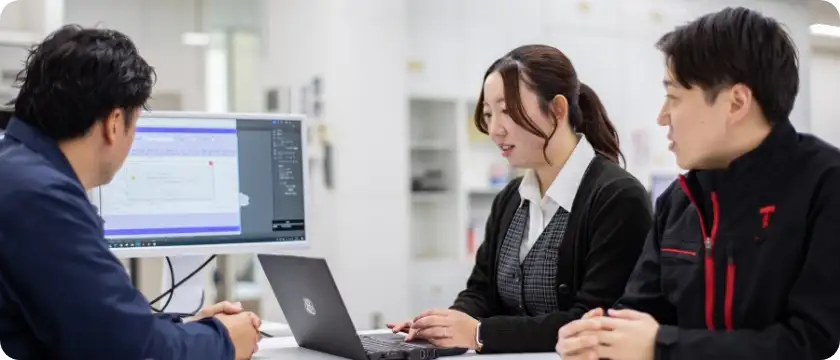 企画・事務の仕事の様子