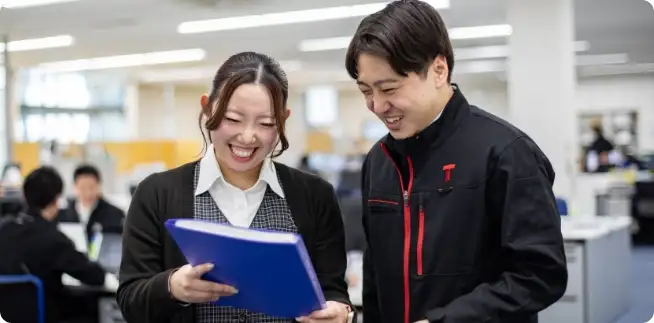 企画・事務の仕事の様子