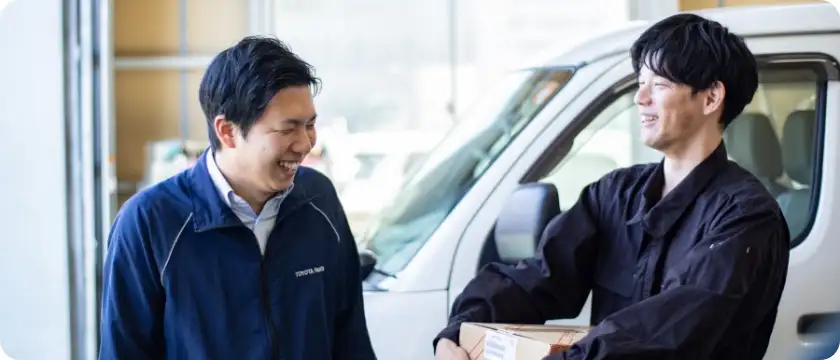 営業の仕事の様子