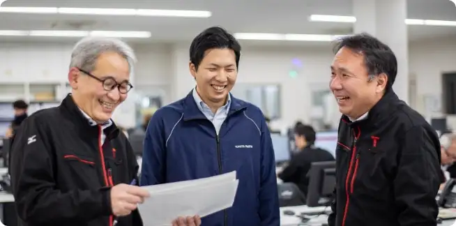 営業の仕事の様子