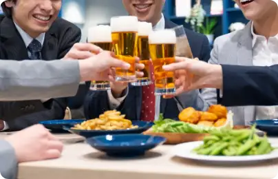 懇親会補助制度イメージ画像