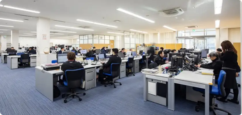 オフィスフロアの画像